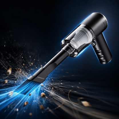 Cordless Vacuum Cleaner – 9000 Pa Suction, HEPA Filter, USB-C